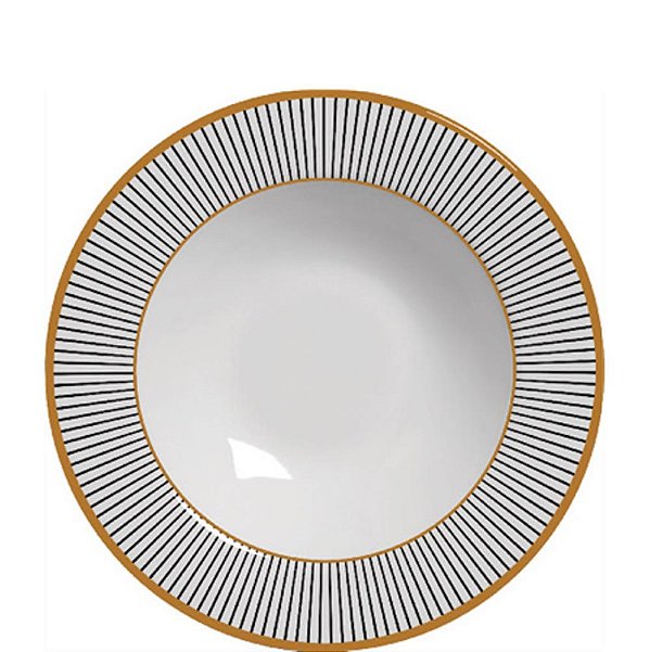 RITZ - PRATO FUNDO 25 CM - CAIXA C/ 6 PEÇAS