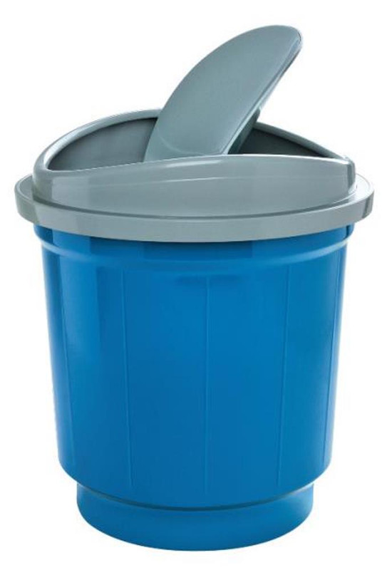 CESTO FECHADO 20 LTS C/TAMPA BASCULANTE