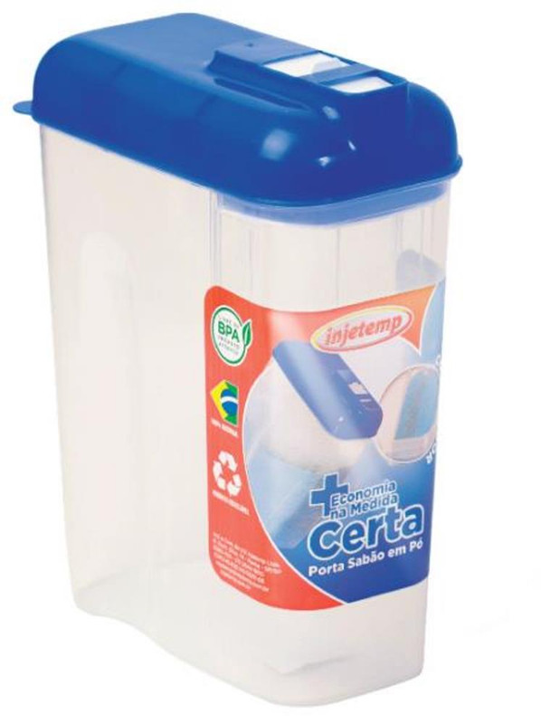 PORTA SABAO EM PO C/ DOSADOR 1,6 KG