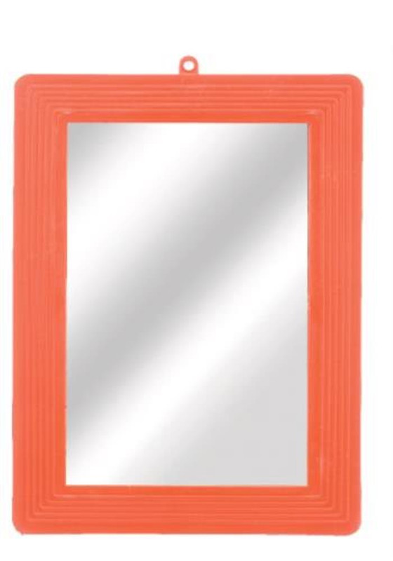 ESPELHO MOLDURA PLASTICA - N 16 - 16X23 CM - CAIXA C/ 12 PEÇAS