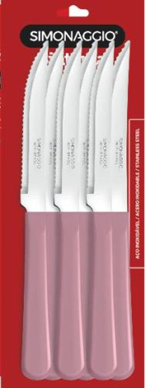 SINTONIA ROSA - FACA CARNE C/06 PC