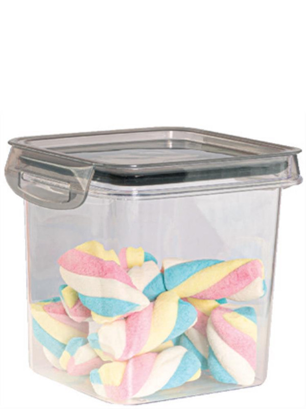 CRISTAL - PORTA MANT 830ML QUAD TRAVA MAIS