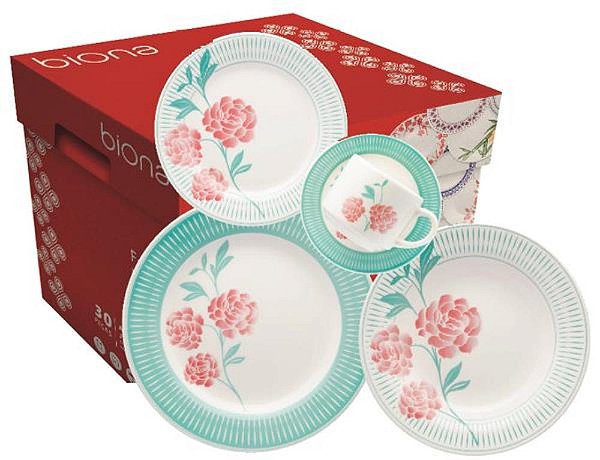 DONNA BLOOM APARELHO JANTAR/CHA C/20 PCS
