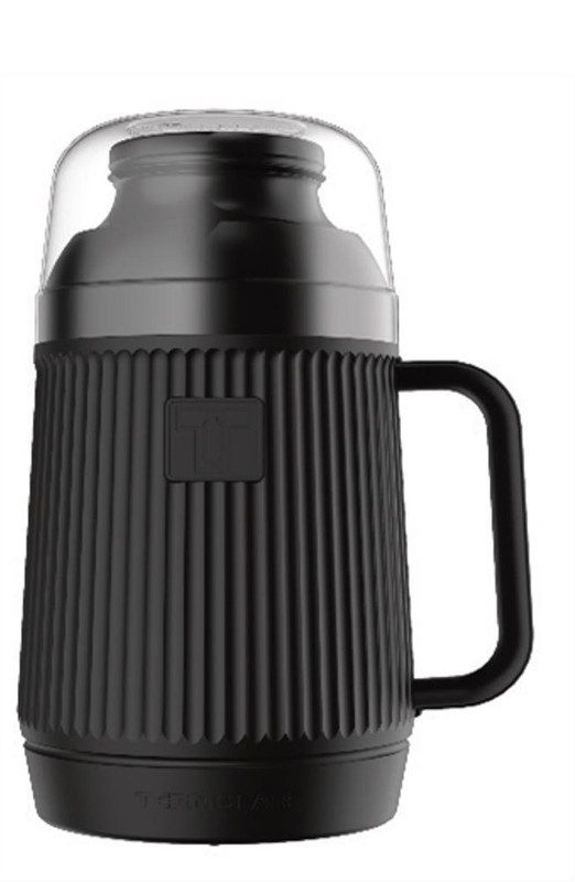 GARRAFA TERMICA MUNDIAL 500ML PRETA