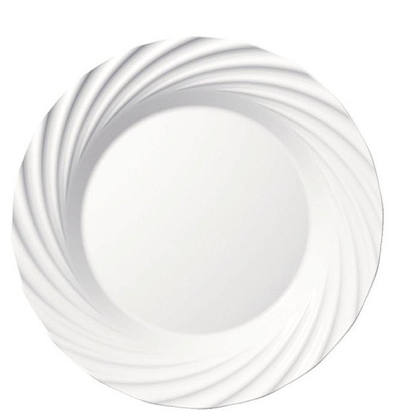 OPALINE JASMIM PRATO RASO 26 CMS - CAIXA C/ 12 PEÇAS