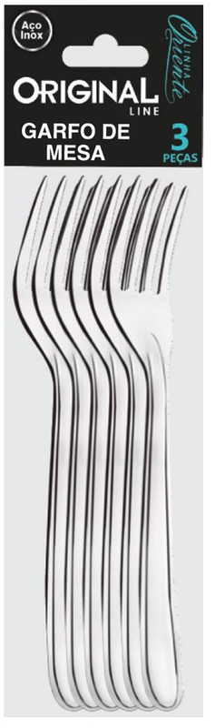 ORIENTE - GARFO DE MESA C/ 6 PCS