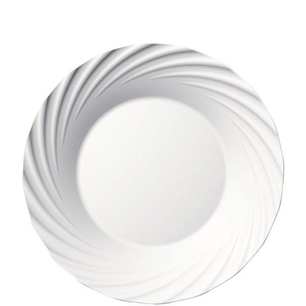 OPALINE JASMIM PRATO FUNDO 23,5 CMS - CAIXA C/ 24 PEÇAS