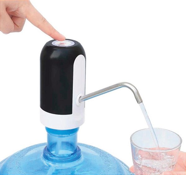 BOMBA ELETRICA P/ GALAO DE AGUA RECARREGAVEL USB
