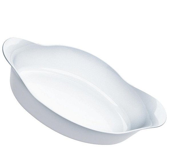 OPALINE ASSADEIRA OVAL 1,85 L 34 X 22,1 X 7,7 CM - CAIXA C/ 6 PEÇAS