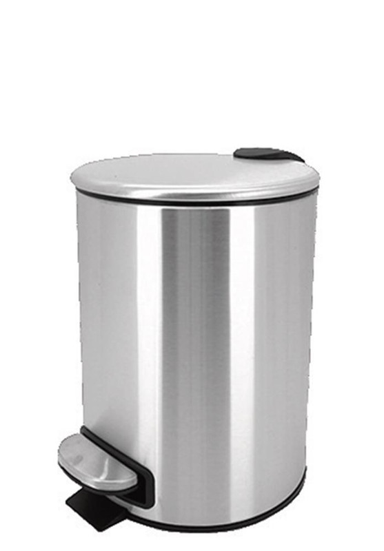 LIXEIRA INOX C/ PEDAL 03L