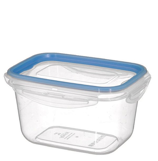 POTE HERMETICO RET 1,25L ALTO SORT 19 X 14 X 10 CM