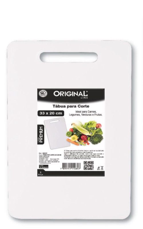TABUA P/ CORTE PLASTICA 33 X 20 CM - 0.55 MM