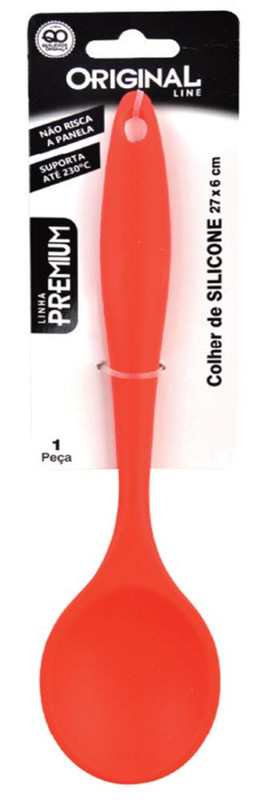 SILICONE - COLHER 27 X 6 CM
