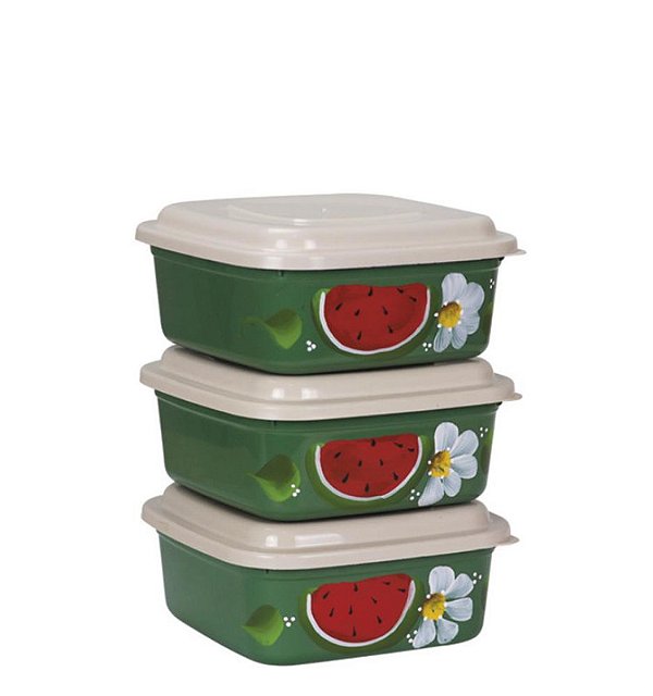 KIT 3 ORG. 1L QUAD COLOR DEC