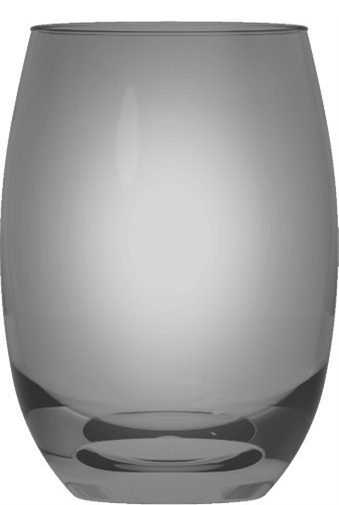 SM ARUBA COPO LD 465 ML CINZA - CAIXA C/ 12 PEÇAS