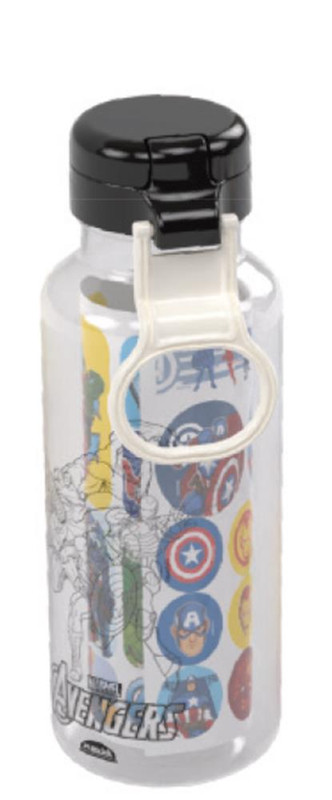 GARRAFA FUN 600 ML ABRE FACIL AVENGERS