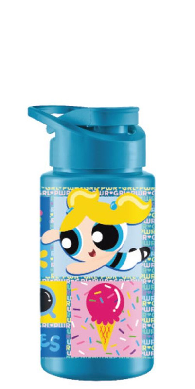 GARRAFA SQUEEZE 500ML MENINAS SUPER PODEROSAS LINDINHA