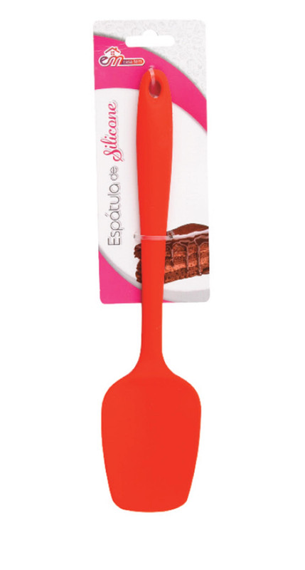 SILICONE - ESPÁTULA 27CM VERMELHO