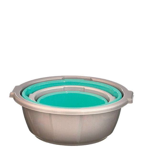 BACIA CJ C/ 04 PCS - 2,4L/ 4L/ 6,5L/ 9L