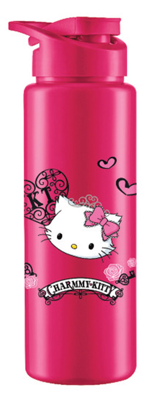 GARRAFA SQUEEZE 750ML CHARM KITTY