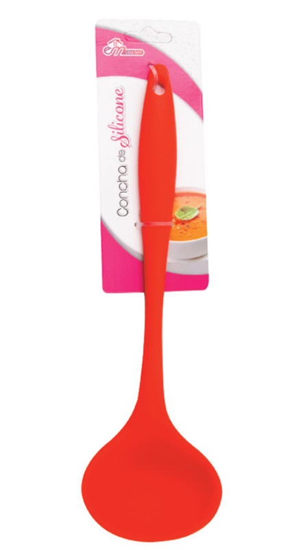 SILICONE - CONCHA 28,2 CM X 8,5CM VERMELHO