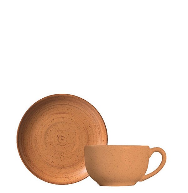 TERRACOTA - XICARA CHA C/ PIRES 250 ML - CAIXA C/ 6 PEÇAS