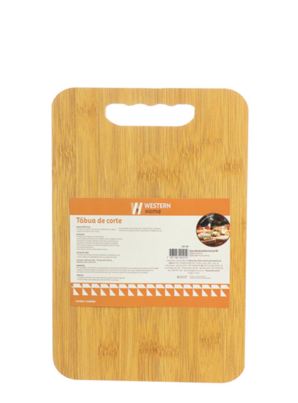 BAMBU - TABUA P/ CORTE 29,5 X 19,5 X 1 CM