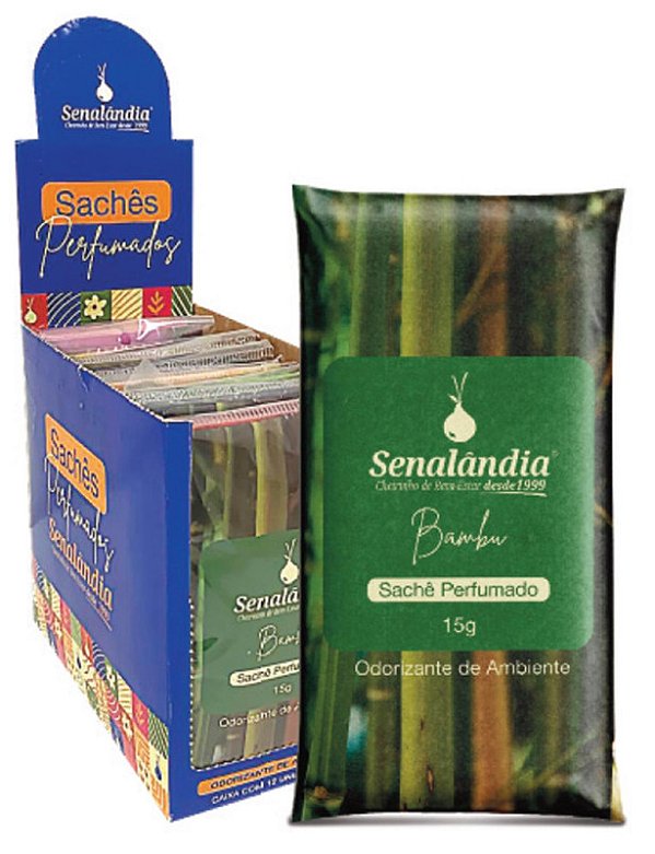 SACHÊ BAMBU 15G - CAIXA C/ 12 PEÇAS