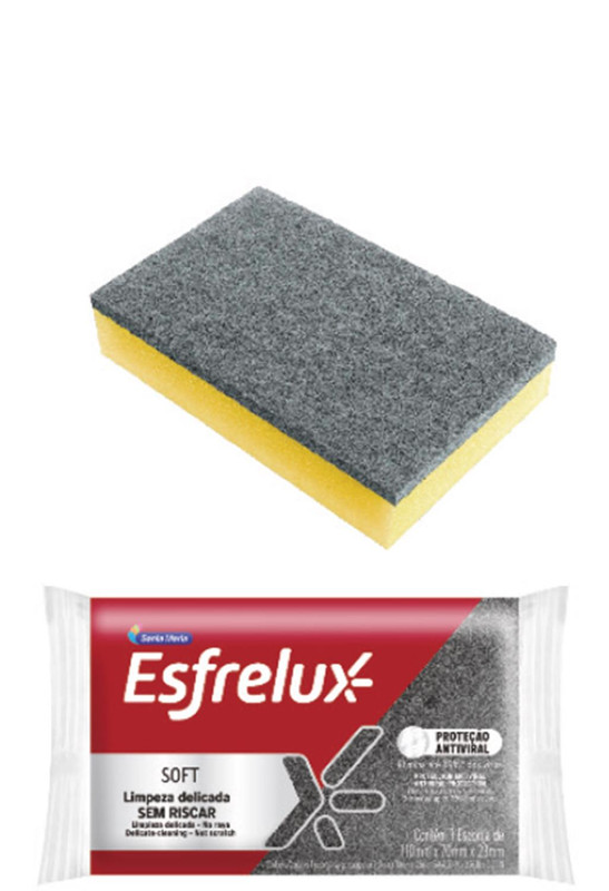 ESPONJA ESFRELUX SOFT 11 X 7 X 2,3 CM