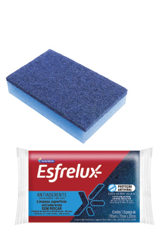 ESPONJA ESFRELUX ANTIADERENTE 11 X 7 X 2,3 CM