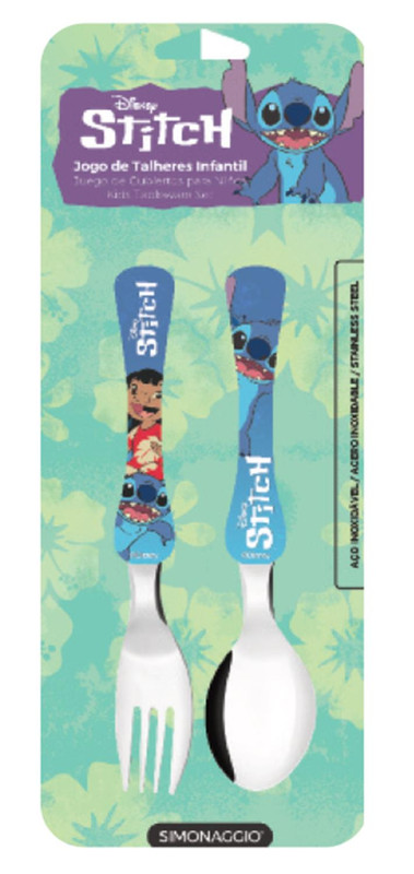 DISNEY CARTELA - CJ TALHER 2 PCS STITCH