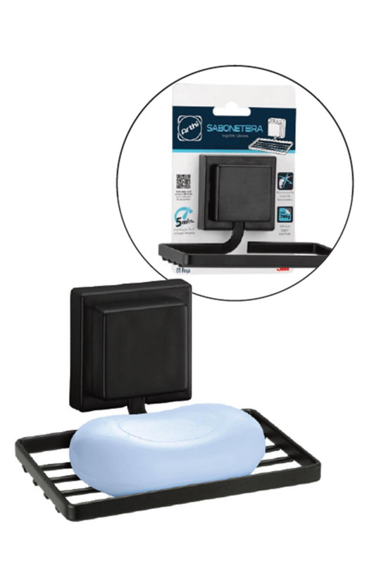 PIATINA - SABONETEIRA 3M - 13 X 9,3 X 8,3 CM