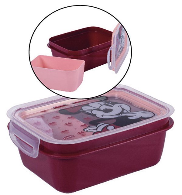 MARMITA C/ TRAVA 850ML MINNIE