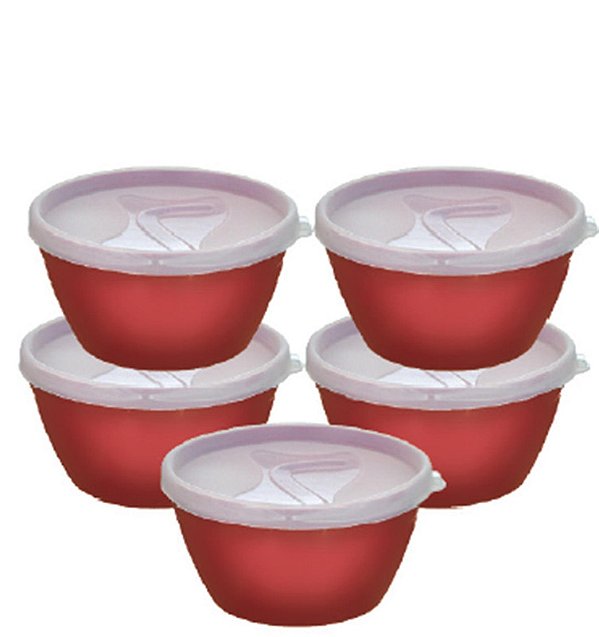 POTE P/ GELATINA 130ML CJ C/ 05 UN