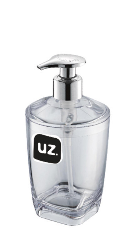 PORTA SABONETE LIQ. PREMIUM TRANSPARENTE TRANSLUCIDO