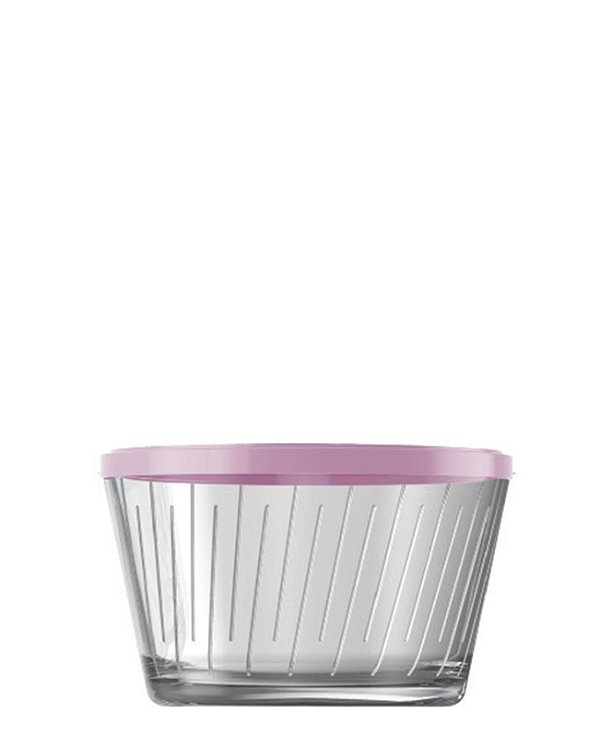 AMAZON TIGELA C/ TAMPA COLOR 350 ML  - CAIXA C/ 12 PEÇAS
