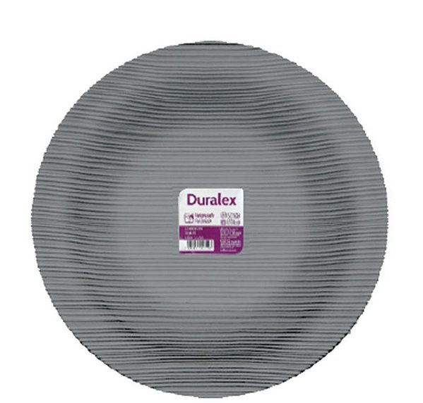 DIAMANTE FUME PRATO FUNDO 22,4 CMS - CAIXA C/ 24 PEÇAS