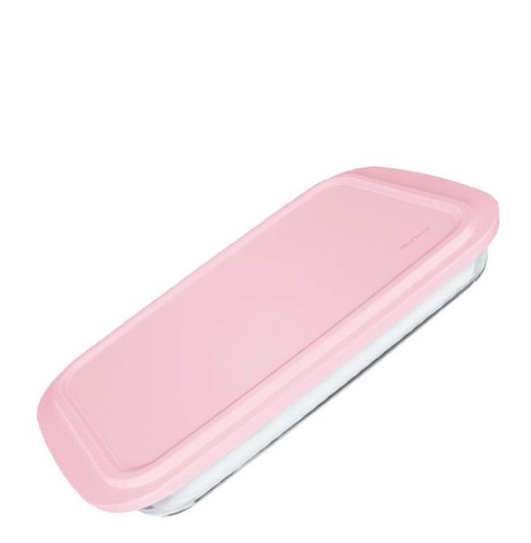 COLOR-ASSADEIRA RET C/TPA  39,5 X 24 X 5,3CM  2,9L ROSA - CAIXA C/ 6 PEÇAS