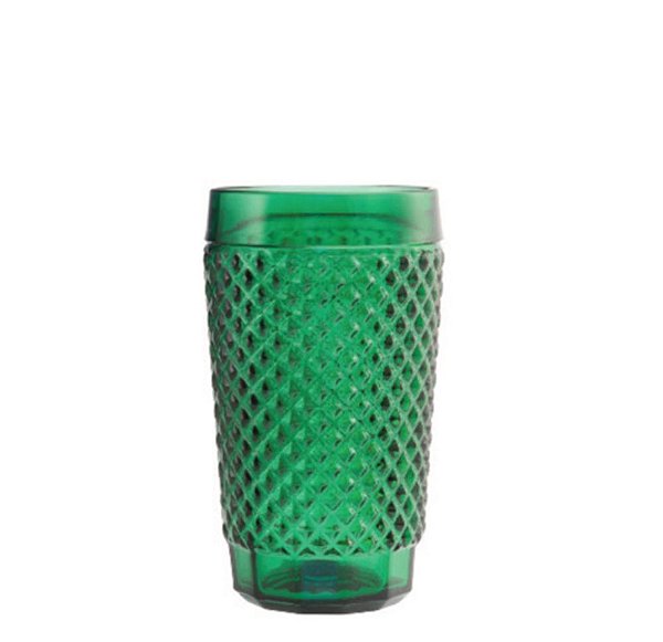 BARROCO - COPO MULTIUSO 310 ML VERDE - CAIXA C/ 48 PEÇAS