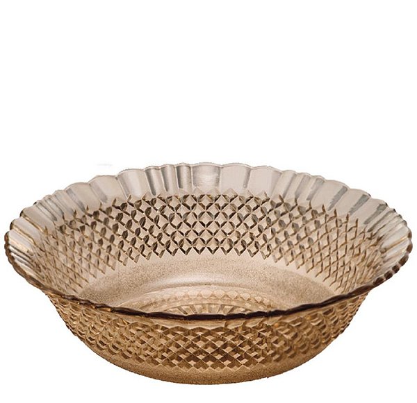 BARROCO - TIGELA GRANDE 22 CM - 1.480 ML GOLD - CAIXA C/ 24 PEÇAS