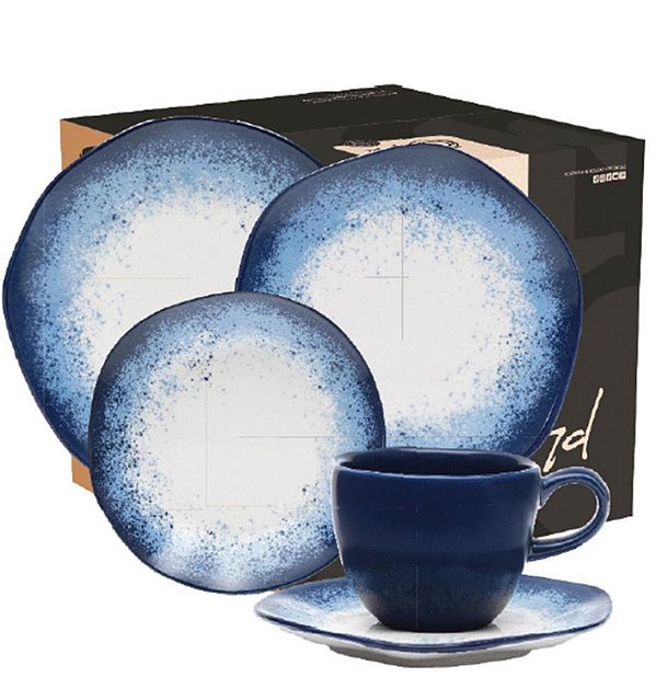 PORCELANA RYO GALAPAGOS APARELHO JANTAR/CHA C/20PC