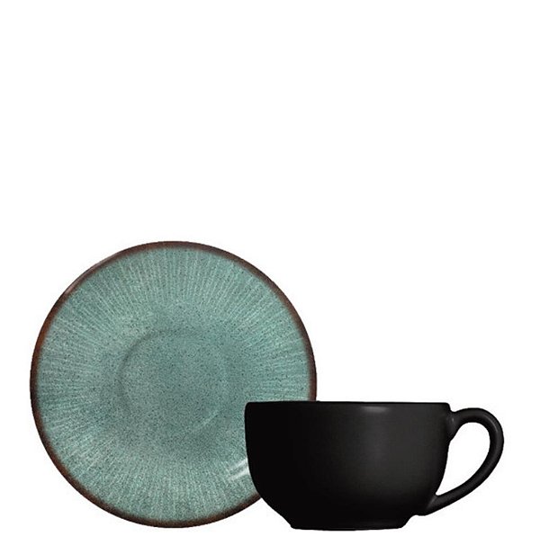 SIRIA - XICARA CHA C/ PIRES 250 ML - CAIXA C/ 6 PEÇAS