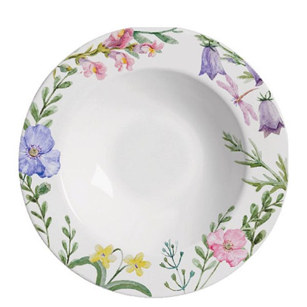 LELIS - PRATO FUNDO 25 CM - CAIXA C/ 6 PEÇAS