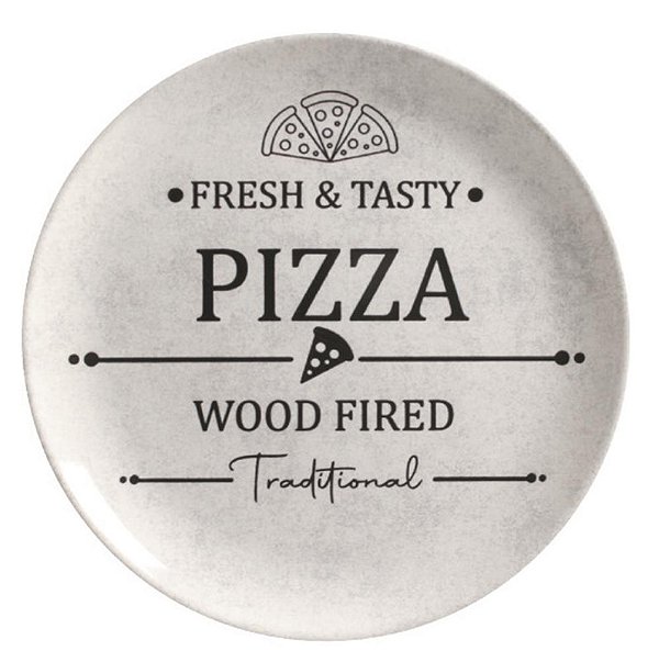 PIZZA - PRATO RASO 29 CM - CAIXA C/ 6 PEÇAS