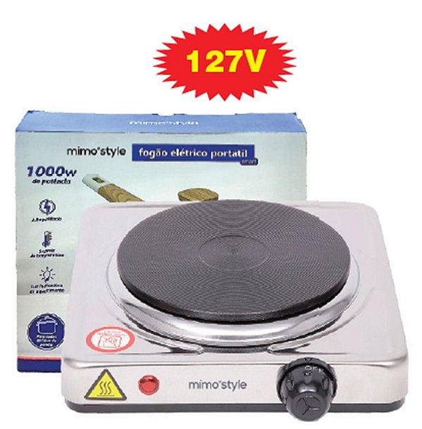 ELETRICA - FOGÃO PORTATIL 127V