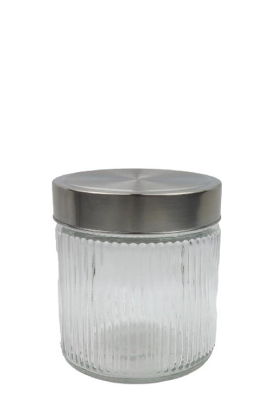 POTE SLEEK C/ TAMPA INOX 0,75L - CAIXA C/ 24 PEÇAS