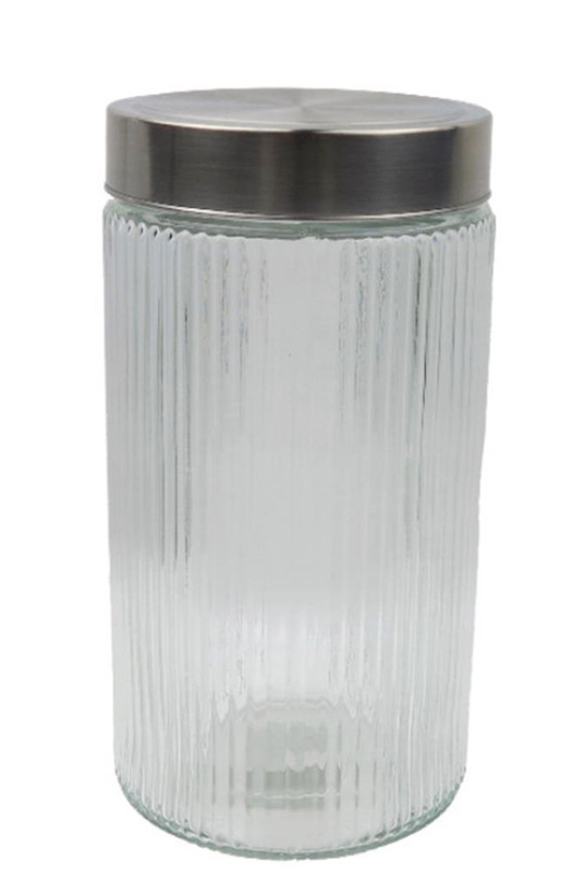 POTE SLEEK C/ TAMPA INOX 1,6L - CAIXA C/ 12 PEÇAS