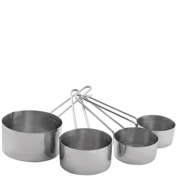 XICARAS MEDIDORAS INOX 4 PCS - 250/125/80/60 ML