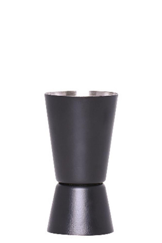 DOSADOR DUPLO INOX BLACK 50 ML / 25 ML