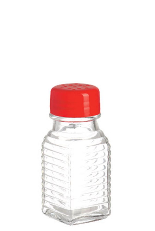 GLASS - SALEIRO 90 ML TP VERMELHA